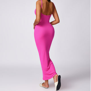 Silhouette Dress - Pink