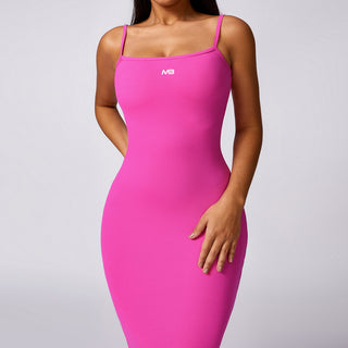 Silhouette Dress - Pink
