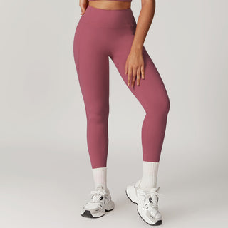 Silque Leggings - Mauve