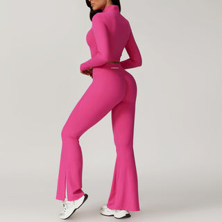 Silque Long Sleeve - Magenta