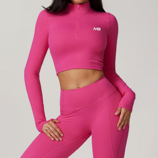 Silque Long Sleeve - Magenta