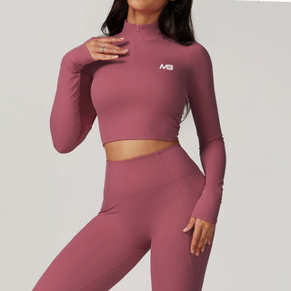 Silque Long Sleeve - Mauve