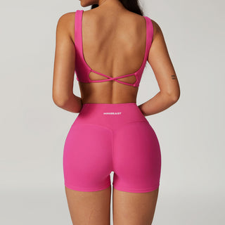 Silque Sports Top - Magenta