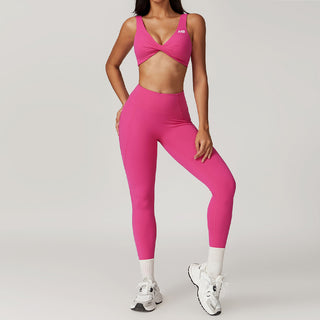 Silque Sports Top - Magenta