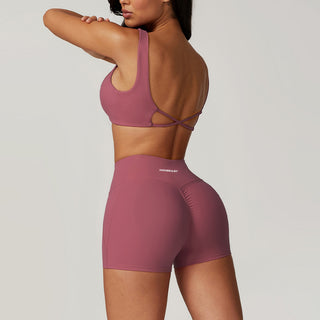 Silque Sports Top - Mauve