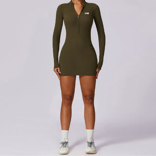 Stellar Dress - Hunter Green