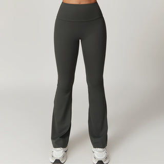 Stretch Flare Leggings - Charcoal