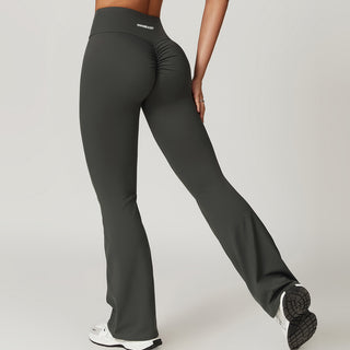 Stretch Flare Leggings - Charcoal