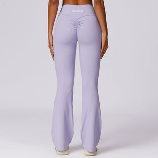 Stretch Flare Leggings - Lilac