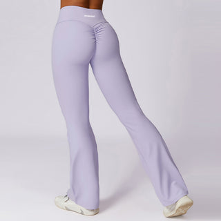 Stretch Flare Leggings - Lilac