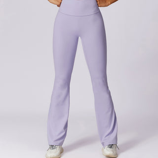 Stretch Flare Leggings - Lilac