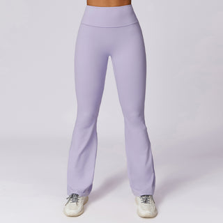 Stretch Flare Leggings - Lilac