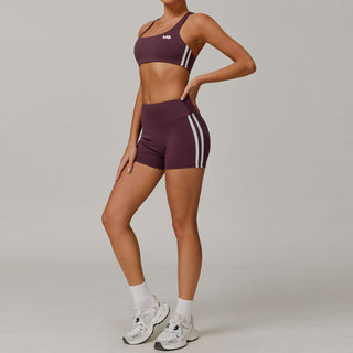 Stride Shorts - Burgundy