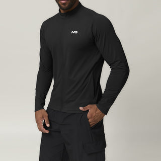 Summit Zip Up - Black