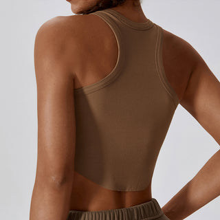 Supra Crop Top - Sepia