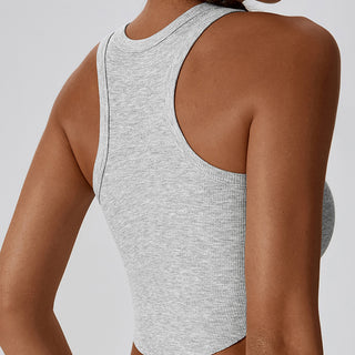 Supra Crop Top - Grey