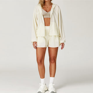Terra Zip Up - Cream