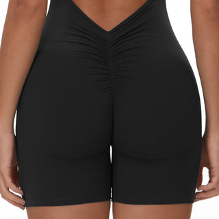 True Bodysuit Short - Black