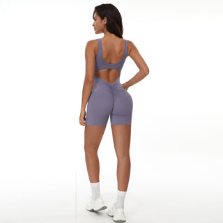 True Bodysuit Short - Mulberry