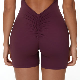 True Bodysuit Short - Plum