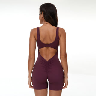 True Bodysuit Short - Plum