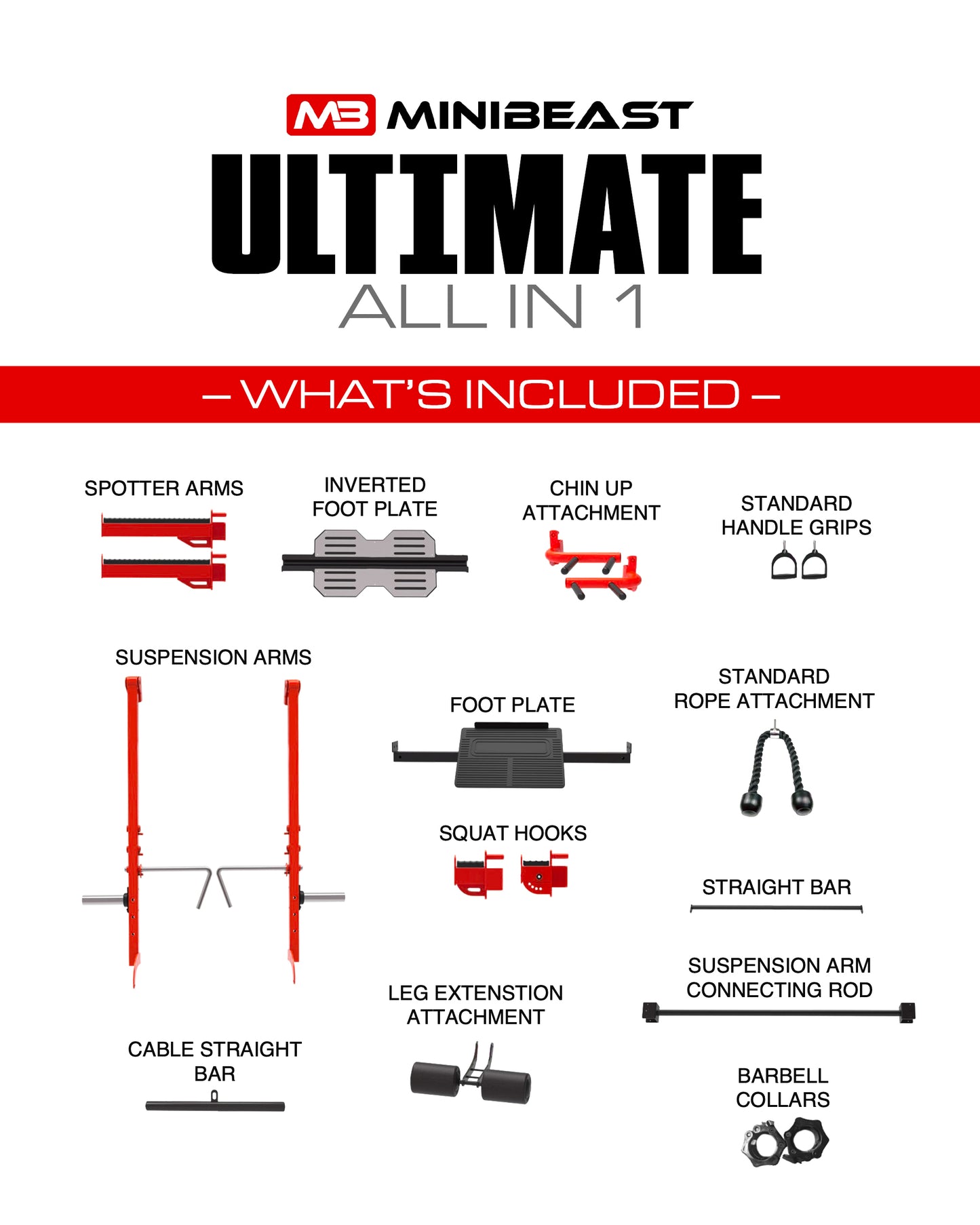 MB Ultimate ALL-IN-1 Total Home Gym