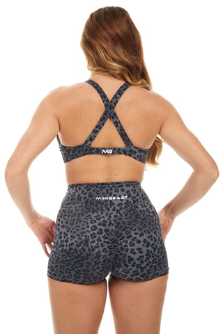 Evoke Top - Black Leopard