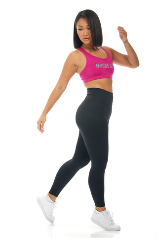 MB Prime Sports Bra - Pink / Grey