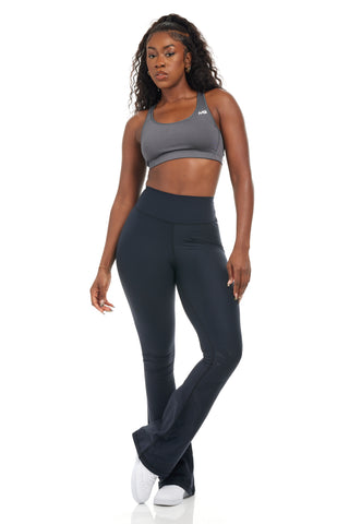 MB Strong Sports Bra - Slate / White