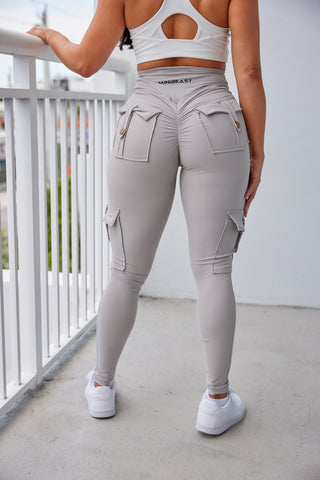 Curve Cargo EVO Leggings - Sand