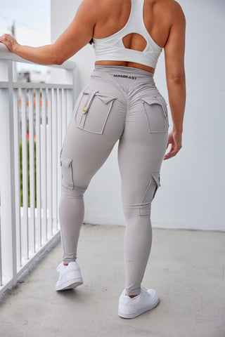 Curve Cargo EVO Leggings - Sand