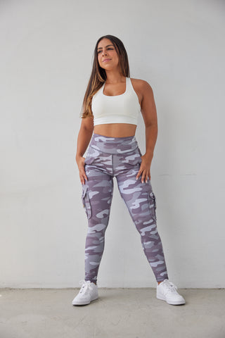 Curve Cargo EVO Leggings Pattern - Urban Camo