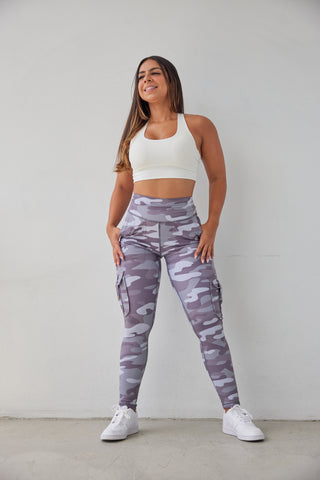 Curve Cargo EVO Leggings Pattern - Urban Camo