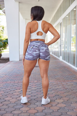 Curve Cargo Shorts Pattern - Urban Camo