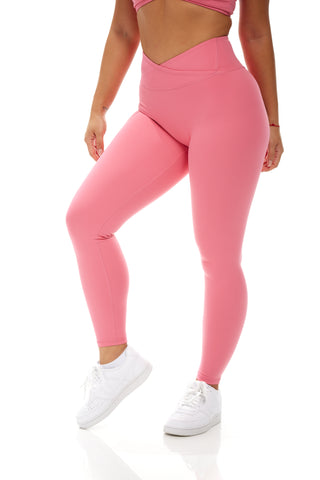 Sculpt Leggings - Carnation