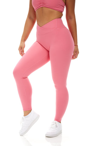 Sculpt Leggings - Carnation