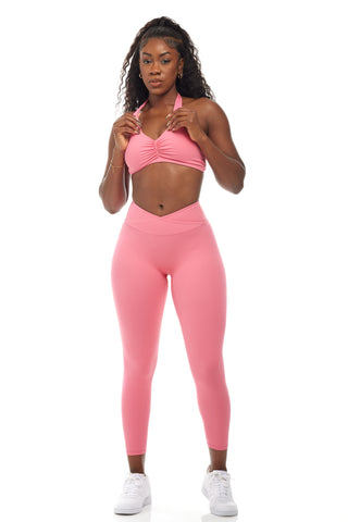 Sculpt Leggings - Carnation