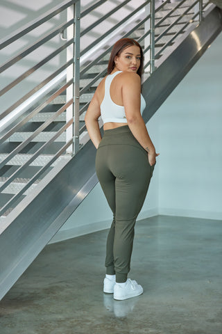 MB Prime Sports Bra - White / Gold