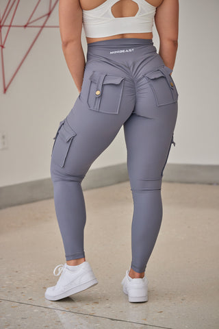 Curve Cargo Leggings - Slate