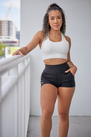 Curve Cargo EVO Shorts Pattern - Black Leopard