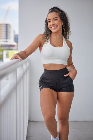 Curve Cargo EVO Shorts Pattern - Black Leopard