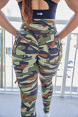Curve Cargo EVO Leggings Pattern