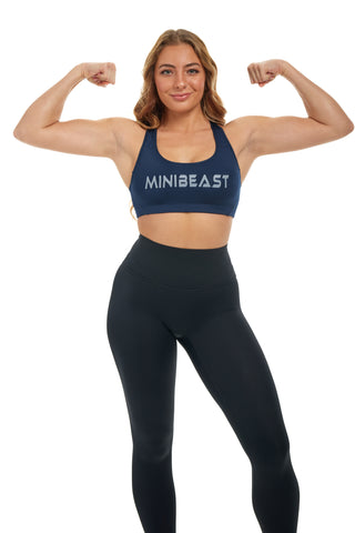 MB Prime Sports Bra - Navy / Grey