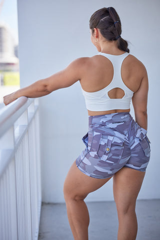 Curve Cargo EVO Shorts Pattern - Urban Camo