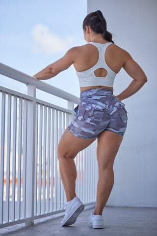 Curve Cargo EVO Shorts Pattern - Urban Camo