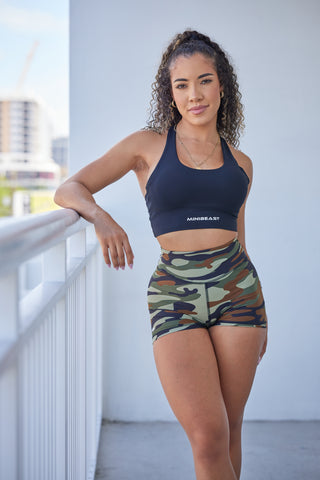 Curve X Shorts Pattern - Military Camo