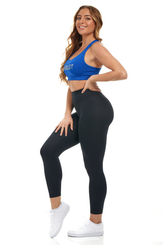 MB Prime Sports Bra - Royal / Grey