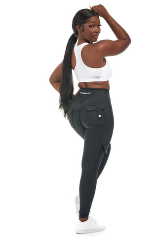 MB Classic Sports Bra - White / Grey