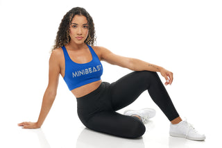 MB Prime Sports Bra - Royal / Grey
