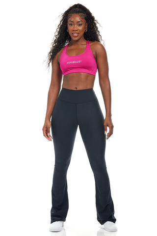 MB Classic Sports Bra - Pink / Grey